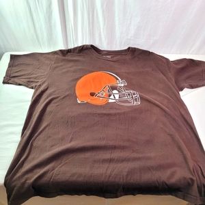 Proline mens NFL Cleveland browns tee shirt # 6 baker Mayfield brown ext…